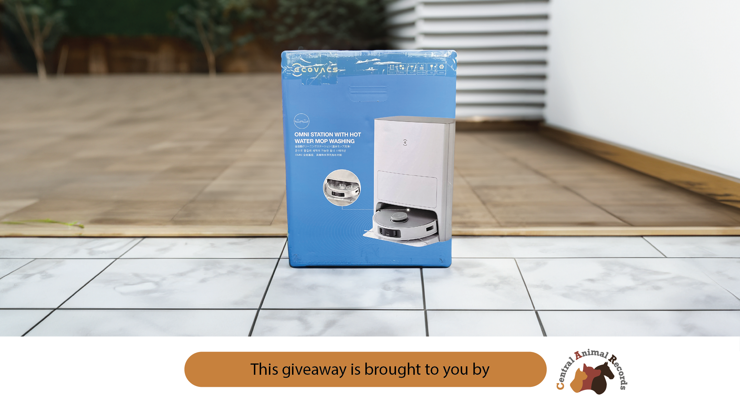 August 2024 Giveaway: ECOVACS Robot Vacuum