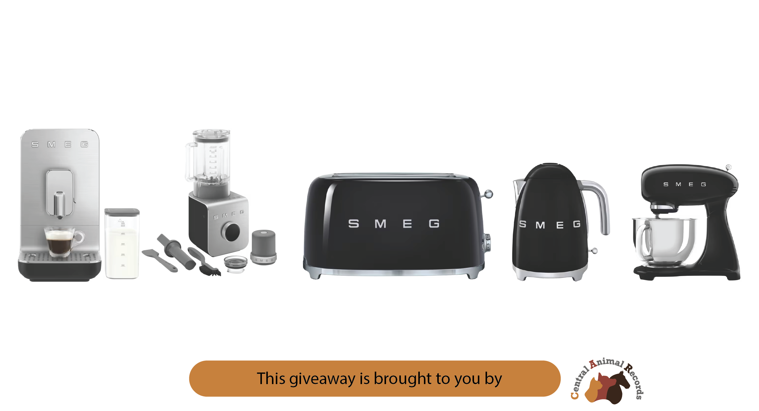 August 2025 Giveaway: The Smeg Kitchen Appliances Bundle
