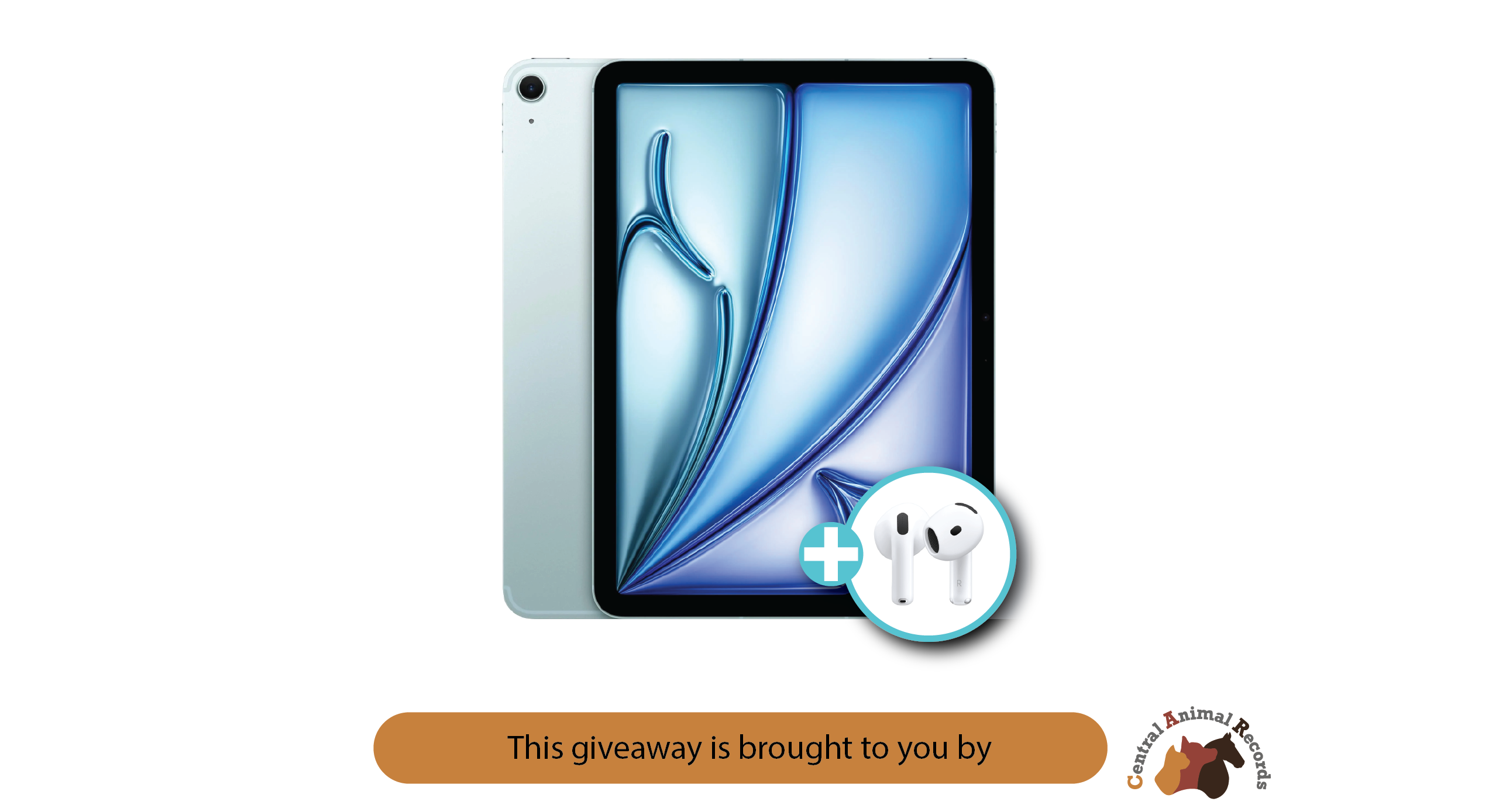 January 2025 Giveaway: Apple iPad Air, AirPods & Pencil Bundle