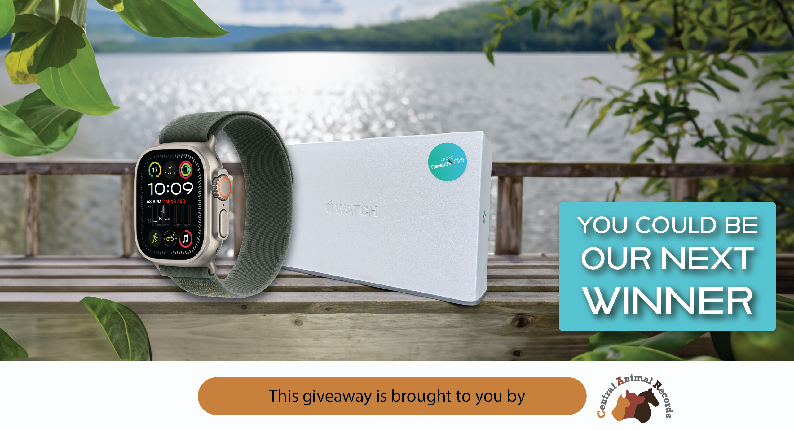 November 2024 Giveaway: Apple Watch Ultra 2
