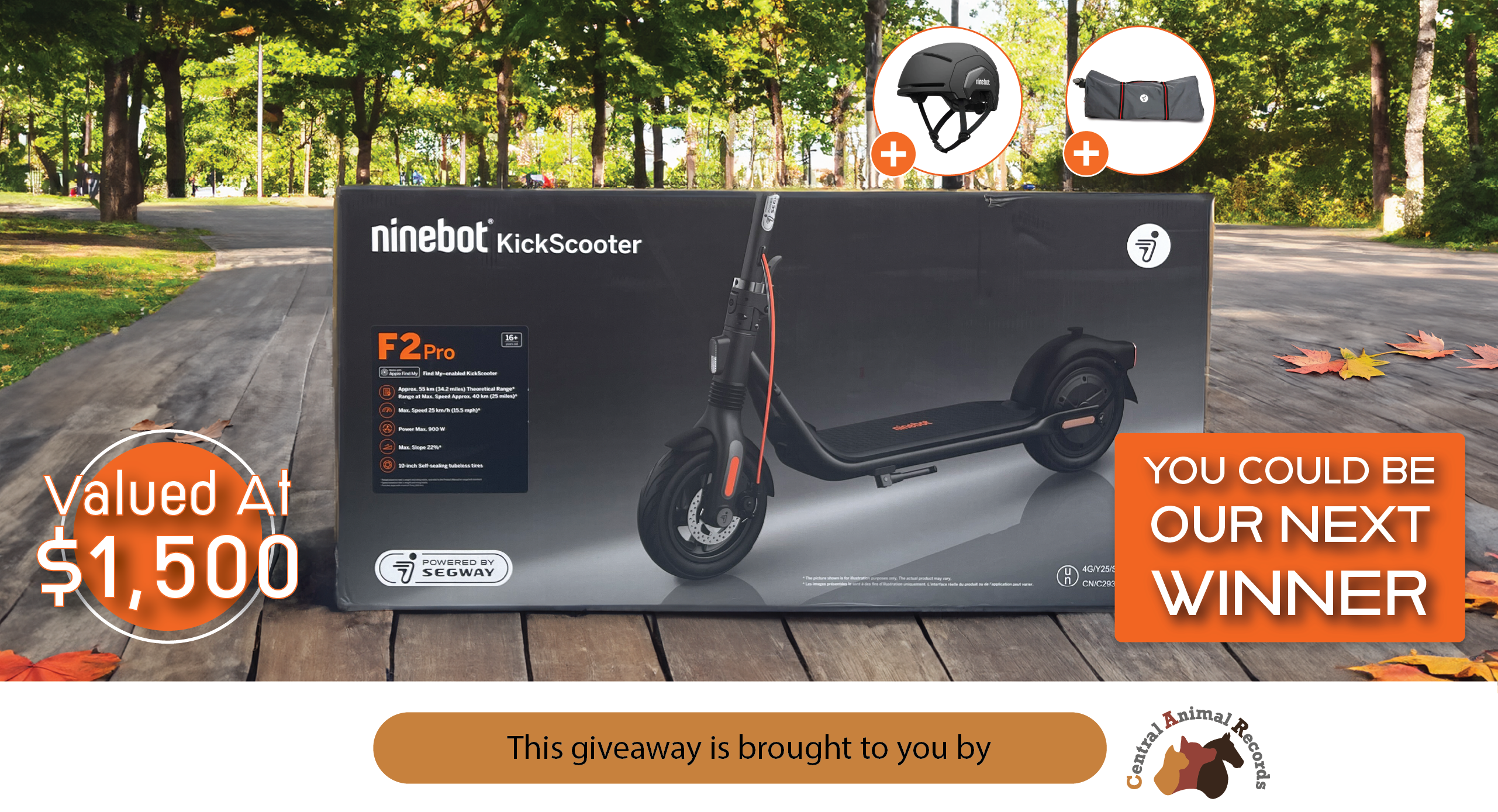 July 2024 Giveaway: Segway E-Scooter Bundle