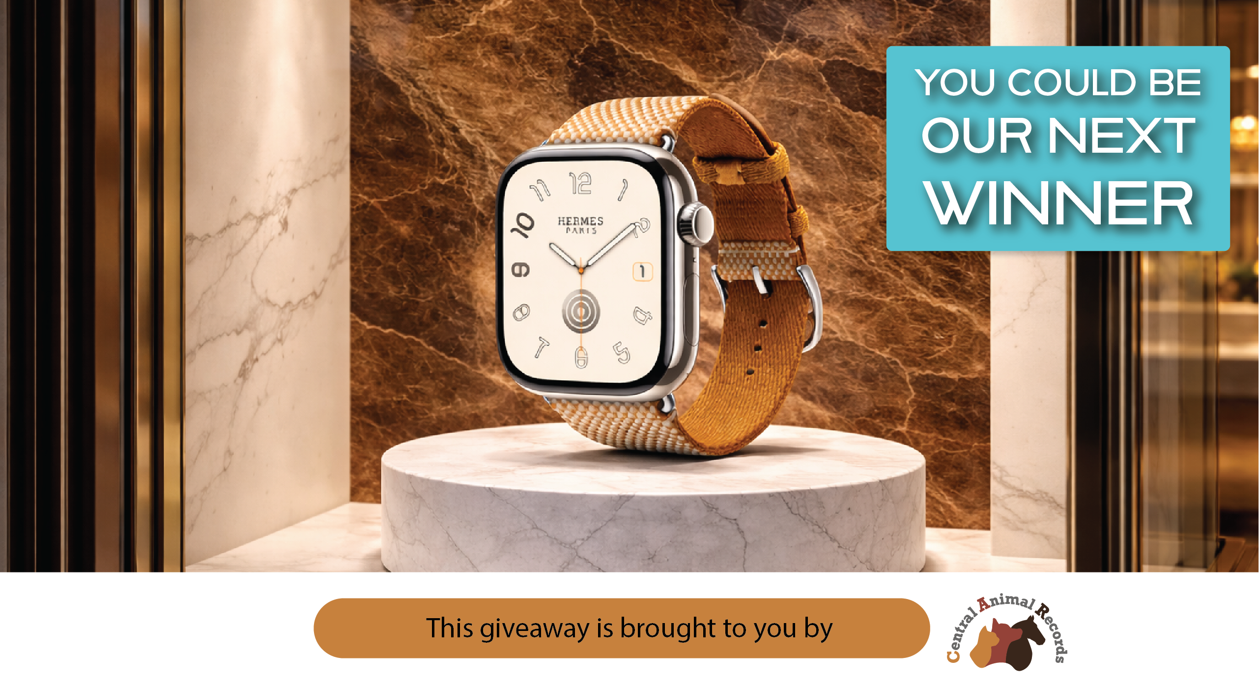 September 2026 Giveaway: Apple Watch Hermès Series 11