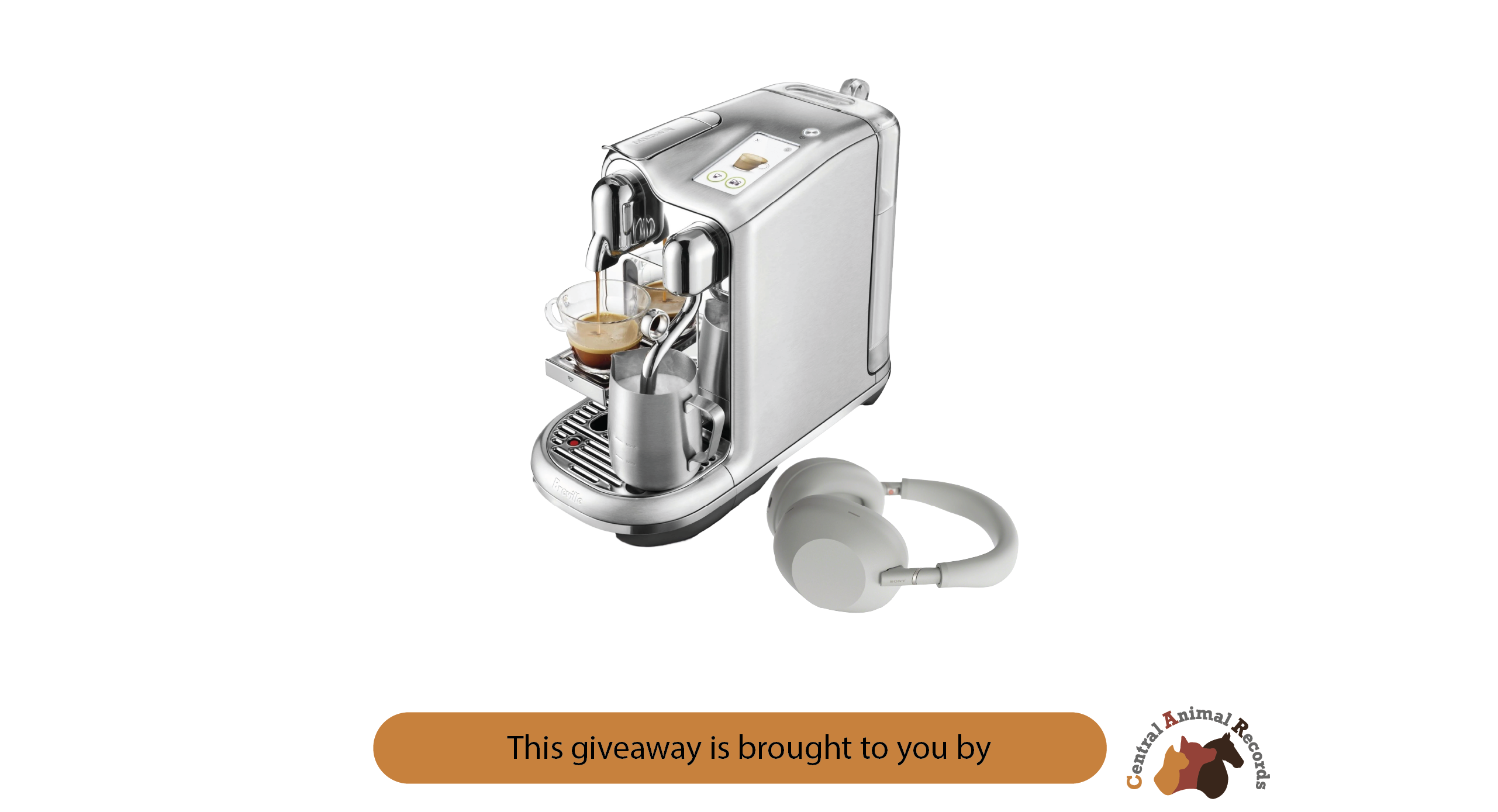 April 2026 Giveaway: Nespresso Machine & Sony Headphones Bundle