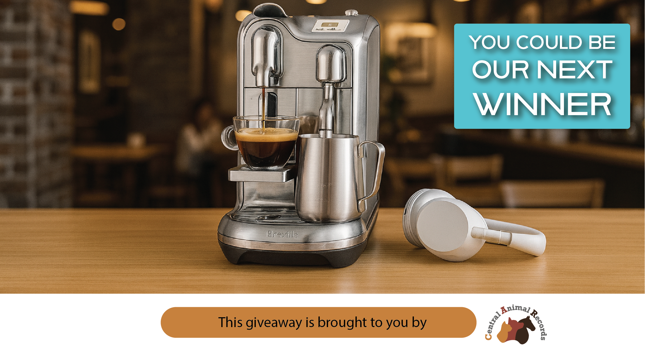 April 2026 Giveaway: Nespresso Machine & Sony Headphones Bundle