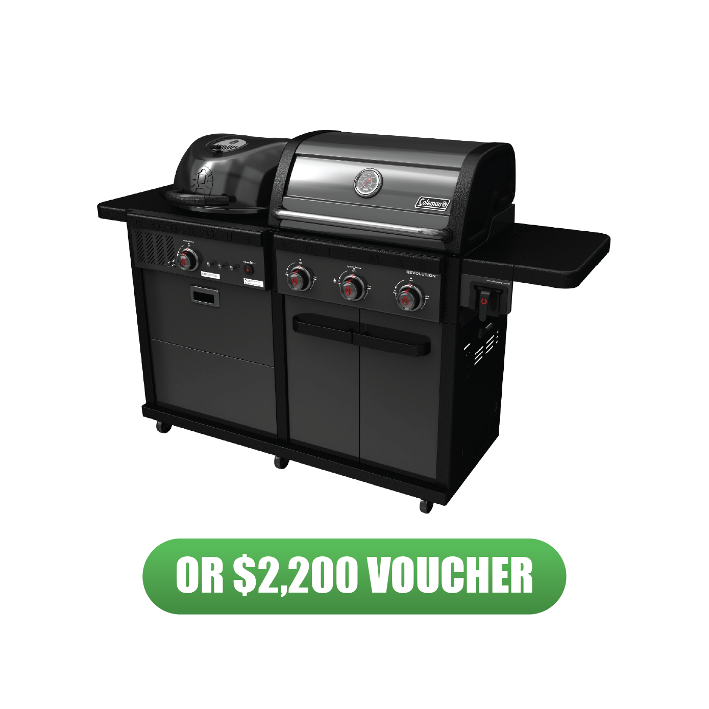 January 2026 Giveaway: Dual Fuel BBQ OR Shopping Voucher
