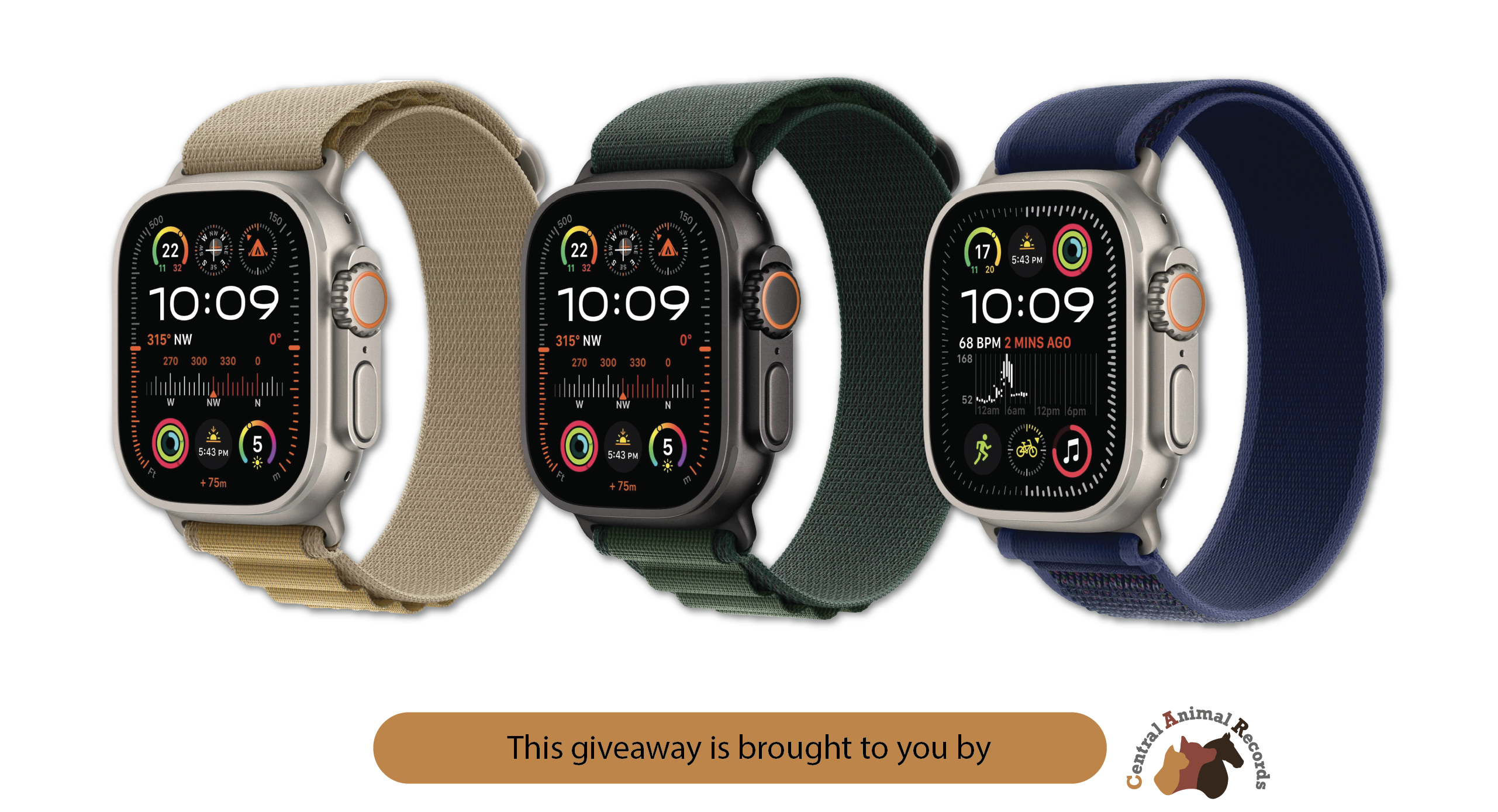 November 2025 Giveaway: Your Choice of Smart Watch (3 x Winners)