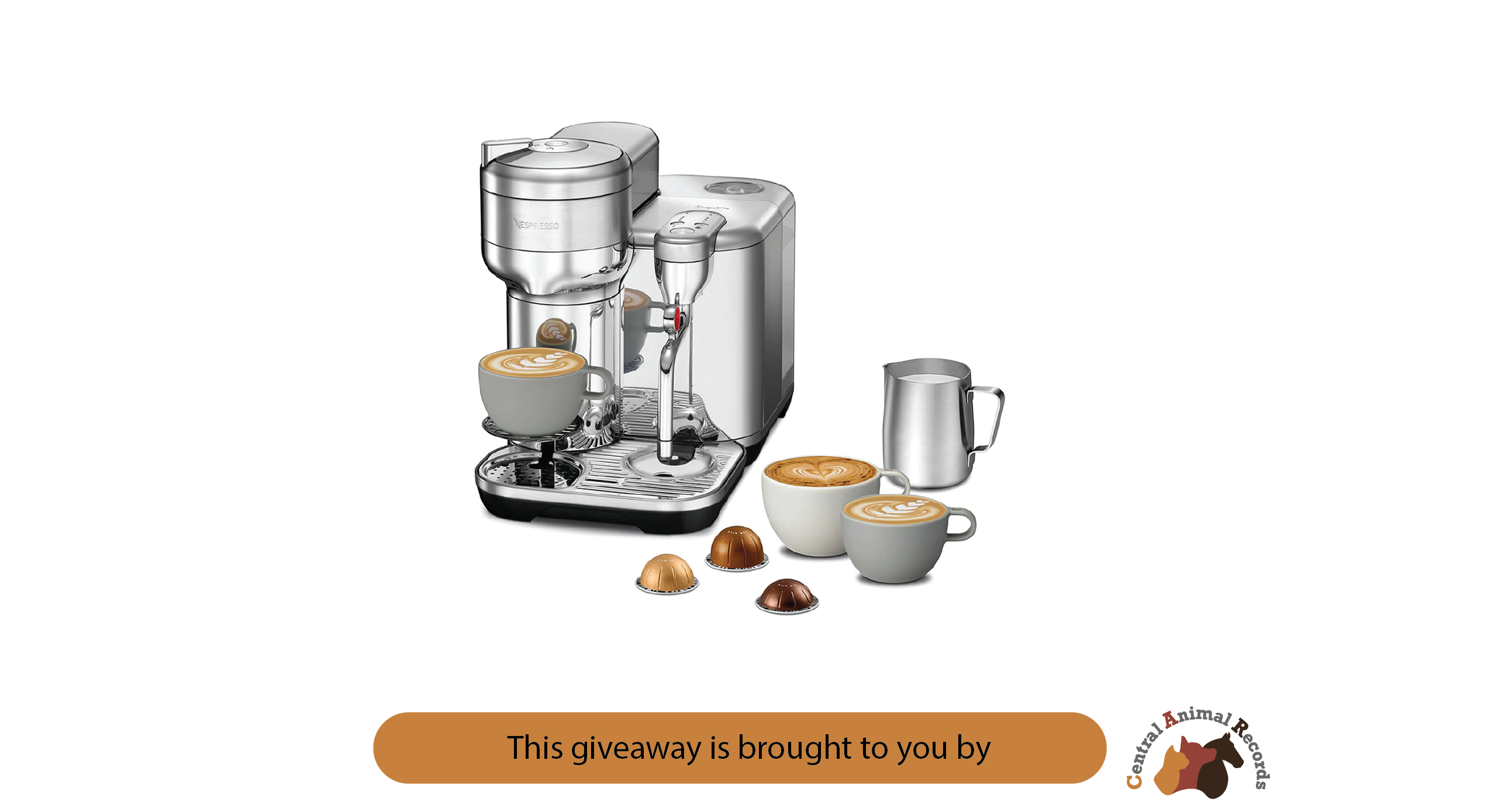 October 2024 Giveaway: Nespresso Vertuo Creatista Bundle